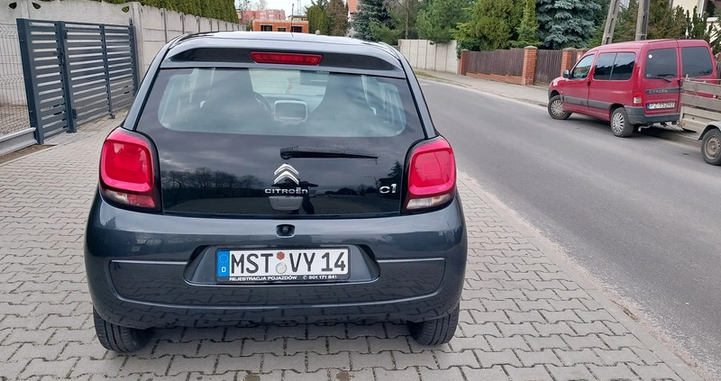 Citroen C1 cena 26999 przebieg: 79230, rok produkcji 2018 z Luboń małe 92